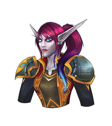 Void Elf Render Void Elf Render