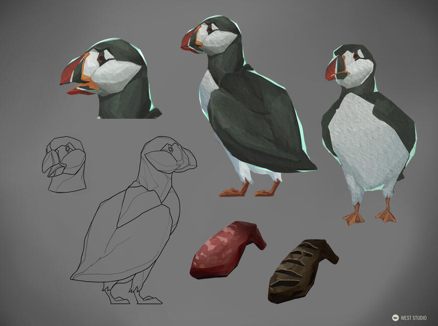 Long Dark - Penguin Design