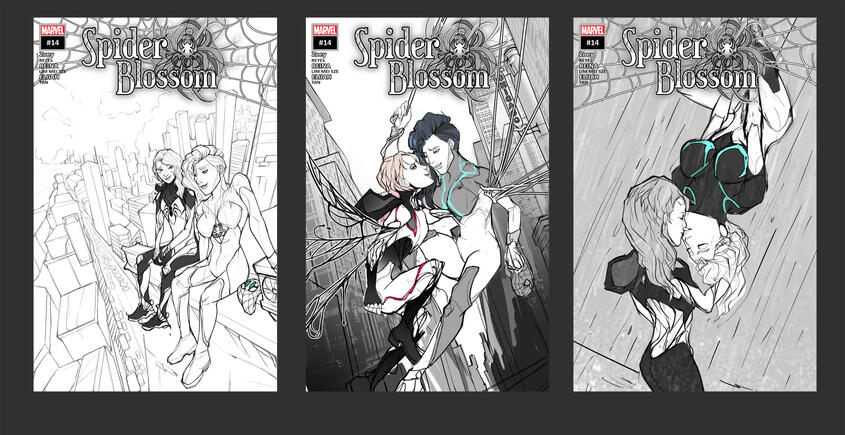 Comic cover sketch Comic cover sketch