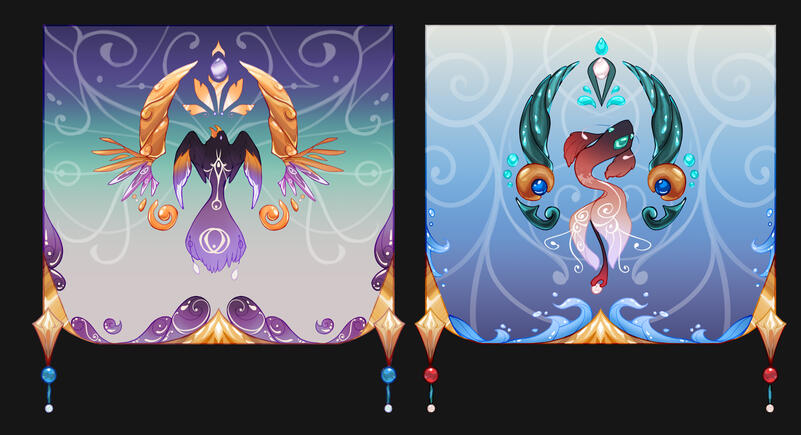 Emblem flags Emblem flags